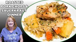 THE BEST ROASTED PORK CHOPS & SAUERKRAUT DINNER  I Learned From My Mom