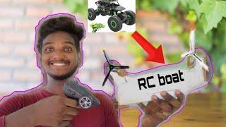 RC boat|| making at Home||viral|| telugu||ismartplusashok||