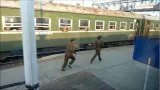 Inside North Korea by an American Tourist - Part 1 of 4 HD (TRAIN PORTION)