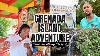 Grenada Island Adventure: Mark's Spice Rum, Annandale Falls & Morne Labaye Views!