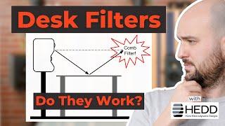 Studio Speakers: Do desk reflection filters actually work? - with HEDD Audio