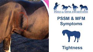 PSSM & MFM Symptoms- Tightness