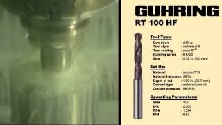 Guhring RT100HF Drill