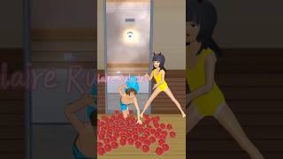 Bad Mio Bothering Yuta  #sakuraschoolsimulator #shorts #sakura #ytshorts