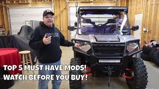 Polaris Ranger XP 1000 Top 5 Must Have Accessories