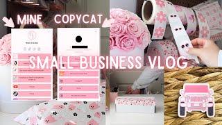 Small Business Vlog | Addressing My Copy Cat, Pack Orders With Me, Packaging Ideas Small Business