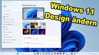 Windows 11 Design ändern & anpassen | Anleitung