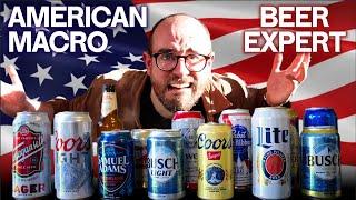 British beer expert blind tastes American macro lager | The Craft Beer Channel