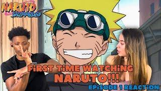 My Japanese Finacé Watching Naruto For the First Time | Naruto Episode 1 Reaction