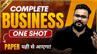 BUSINESS STUDIES class 11 ONE SHOT | GAURAV JAIN