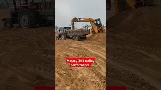 Massey 241 trolley performance | jcb video