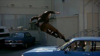 Good Guys Wear Black - Chuck Norris; Flying Kick through Windshield of Car (1978) HD 1080p