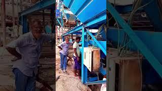 Batching Plant weighting conveyor belt change.