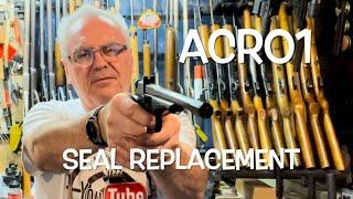 Ampell Acro1 co2 pistol seal replacement & plinking!