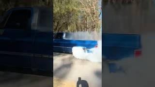 Twin Turbo 408 LS Squarebody C10 BURNOUT!!!! #twinturbo #burnout #squarebody #c10 #lsswap