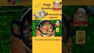 maggi noodles SM Minicooking channel #trendingone #cooking #trendingvideo #love