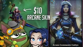 Getting paid $500 to play CAITLYN from ARCANE