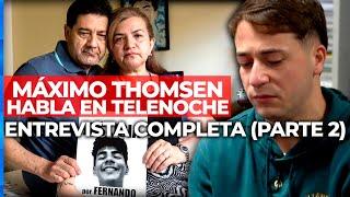 LA ENTREVISTA COMPLETA DE ROLANDO BARBANO A MÁXIMO THOMSEN EN TELENOCHE - PARTE 2