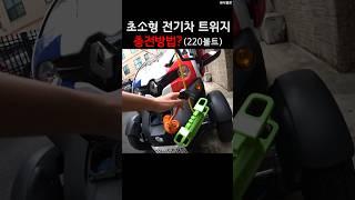 전기차 220v로 충전하는 신박한 방법⁉️ #트위지 #소형전기차 #전기차220v충전