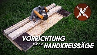 Schau dir dieses Video an bevor du dir eine Tauchkreissäge kaufst || Einfacher Plattenzuschnitt