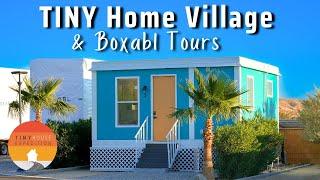 California's NEW Tiny Home Community & Boxabl Tiny House Tour!