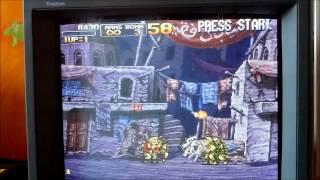 Neo Geo MVS + SuperGun/UniBios on Sony PVM via RGB