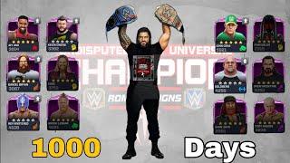 1000 Days of Tribal titan Roman Reigns campaign event wwe mayhem