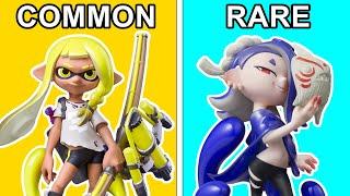 Common vs Rare Splatoon 3 Amiibo