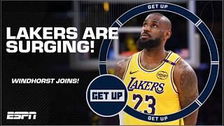 The Lakers are ABSOLUTELY FLEXING right now! - Brian Windhorst | Get Up