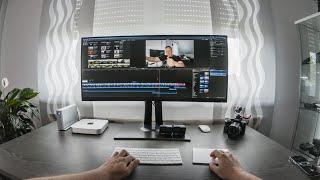 Mit diesem Setup / Computer schneide ich meine 4K YouTube & Drohnen Videos