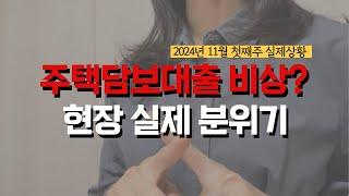 2024년 11월 기준 주담대 현재상황 | 1금융권 및 2금융권 주담대 조건 이율 정리