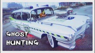 GTA 5 Online : GHOSTS EXPOSED - Ghost Hunting Locations for Ghostbuster Car Livery