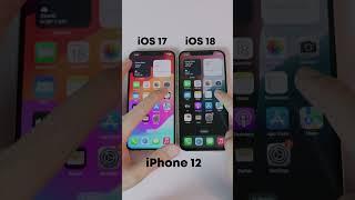 iOS 18 Vs iOS 17 on iPhone 12 Speed Test