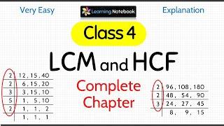 Class 4 LCM and HCF