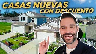 ¿Buscas CASAS NUEVAS en Houston Texas? Increíbles precios y descuentos te esperan en Houston Texas