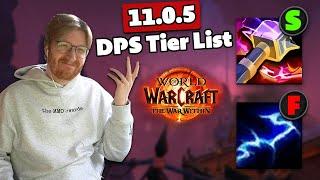 11.0.5 Mythic+ DPS Tier List | The War Within