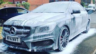 Filthy Mercedes CLA45 AMG Cleaning - Short Version Introduction ASMR