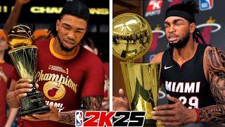 NBA 2K25 MyCAREER - ELI HARRIS 102 POINTS IN NBA FINALS THEN RETIRES!!