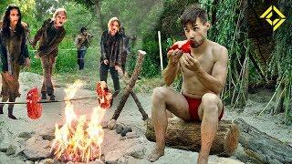 Primitive Technology: CRAFTING a Zombie Meat Harvester