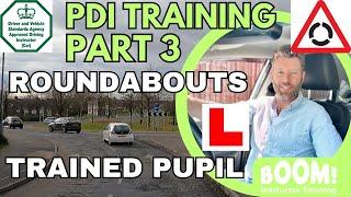 PDI tutorial: Lane discipline and judgement at roundabouts