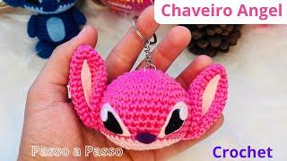 Angel - Stitch Chaveiro - passo a passo fácil