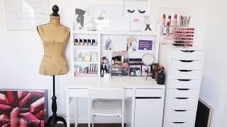 MAKEUP COLLECTION AND STORAGE 2017 | ALLIE G BEAUTY