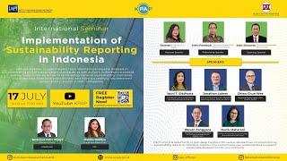 Implementation of Sustainability Reporting in Indonesia