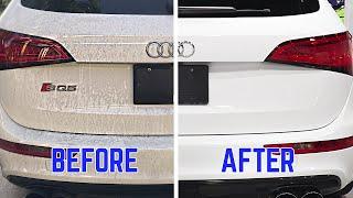 Full Detail and Ceramic Coating on my Girlfriends Audi SQ5 | How To