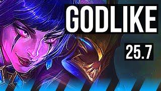 LEBLANC vs ZED (MID) | 15/3/8, 700+ games, Godlike | NA Grandmaster | 25.7