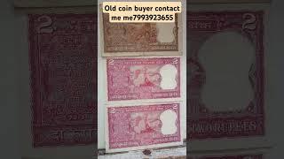 Indian rare Banknote collection/ /Indiana old coins #trending #coin #rareindiancoins