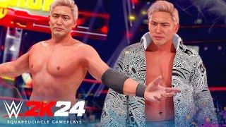 WWE 2K24 Kazuchika Okada 2024 w/ Rainmaker Entrance Theme | New WWE 2K24 PC Mods