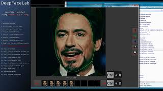 DeepFaceLab deepfake tutorial, using 'whole_face' + XSeg