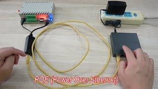 How to use POE (Power over Ethernet) solution for KinCony controller