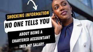 Untold REALITY about being a Chartered Accountant in South Africa plus the shocking salary I earn